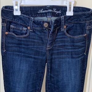 2 for $25 American Eagle Outfitters Blue Skinny Kick Jeans